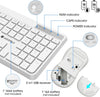 Silent Wireless Keyboard and Mouse Combos